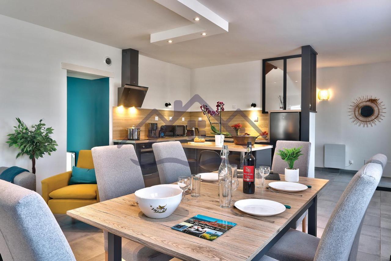 Localise - M33B - Kerbraz, Maison En Duplex Avec Jardin Clos Au Guilvinec - Tout A Pied, Plages, Port, Centre, Commerces, Marche - Wif Inclus - Linge De Lit Inclus Villa Exterior foto