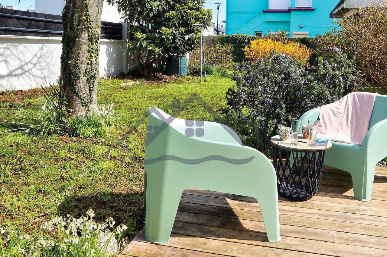 Localise - M33B - Kerbraz, Maison En Duplex Avec Jardin Clos Au Guilvinec - Tout A Pied, Plages, Port, Centre, Commerces, Marche - Wif Inclus - Linge De Lit Inclus Villa Exterior foto