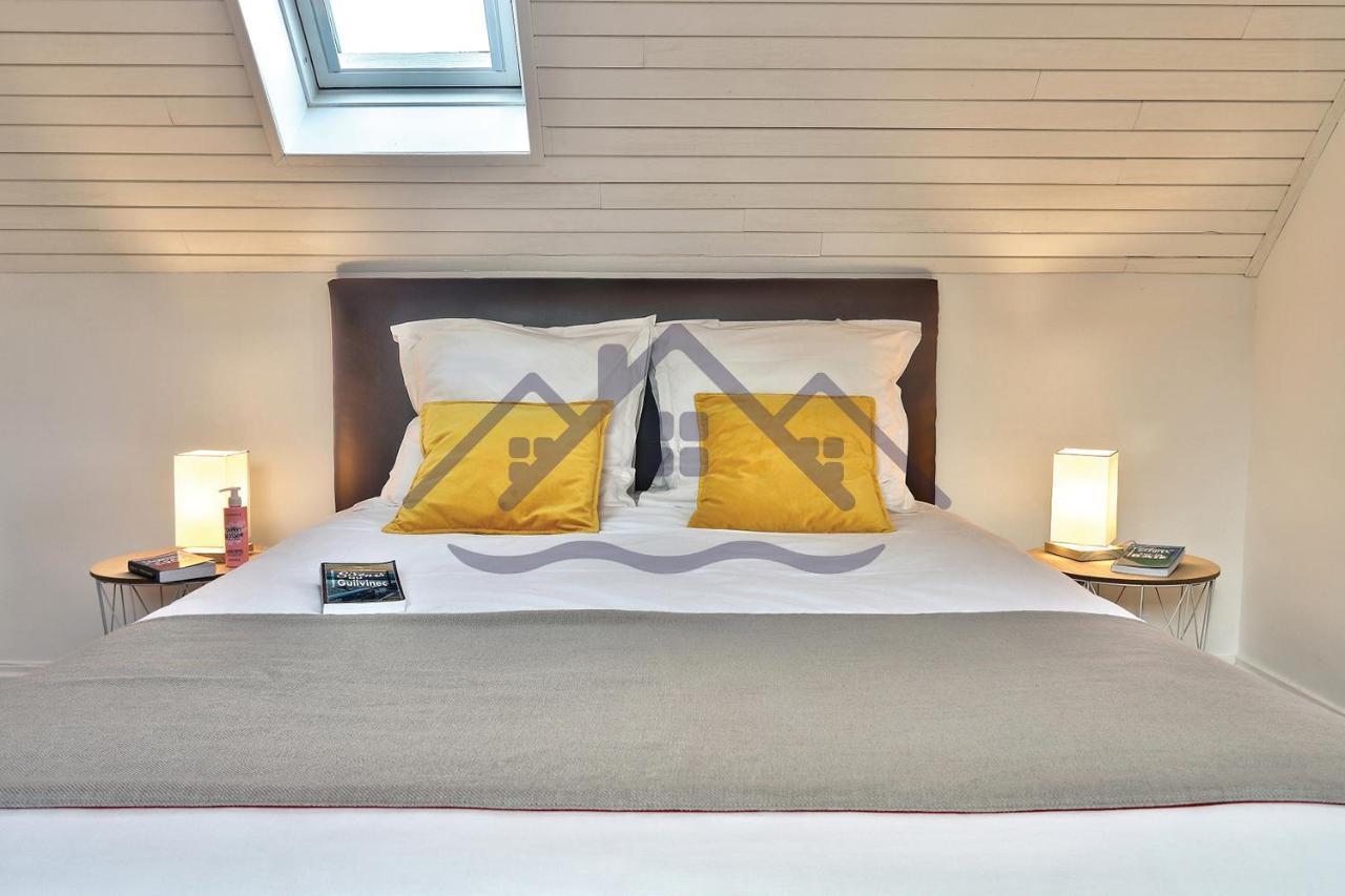 Localise - M33B - Kerbraz, Maison En Duplex Avec Jardin Clos Au Guilvinec - Tout A Pied, Plages, Port, Centre, Commerces, Marche - Wif Inclus - Linge De Lit Inclus Villa Exterior foto