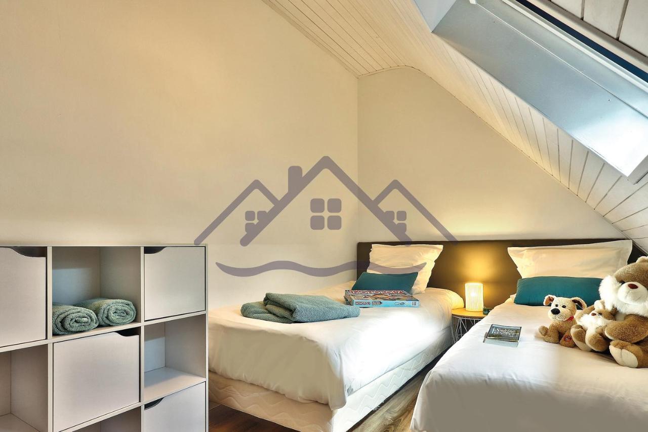 Localise - M33B - Kerbraz, Maison En Duplex Avec Jardin Clos Au Guilvinec - Tout A Pied, Plages, Port, Centre, Commerces, Marche - Wif Inclus - Linge De Lit Inclus Villa Exterior foto
