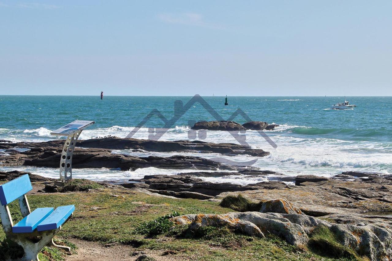 Localise - M33B - Kerbraz, Maison En Duplex Avec Jardin Clos Au Guilvinec - Tout A Pied, Plages, Port, Centre, Commerces, Marche - Wif Inclus - Linge De Lit Inclus Villa Exterior foto